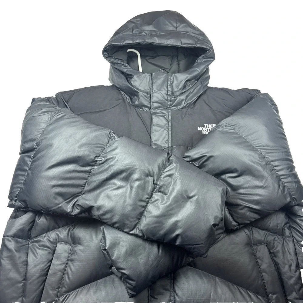 THE NORTH FACE MEN'S BALHAM TNF 550 DOWN PUFFER WINTER JACKET HOODED SIZE XXL